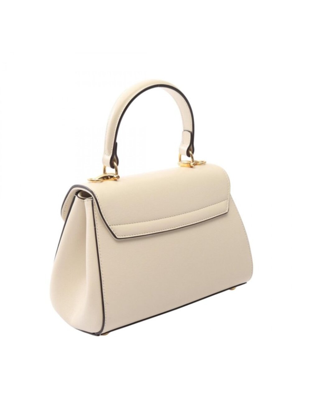 Gucci Handbag Horsebit Ivory Leather 1955 Small Top Handle Bag - Picture 2 of 7